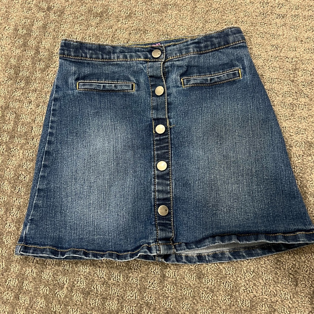 Children’s Place Denim skirt- size youth 10- like new